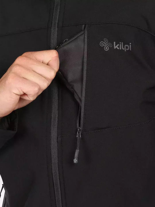 Χειμωνιάτικο Μπουφάν Softshell Αδιάβροχο και Αντιανεμικό Black