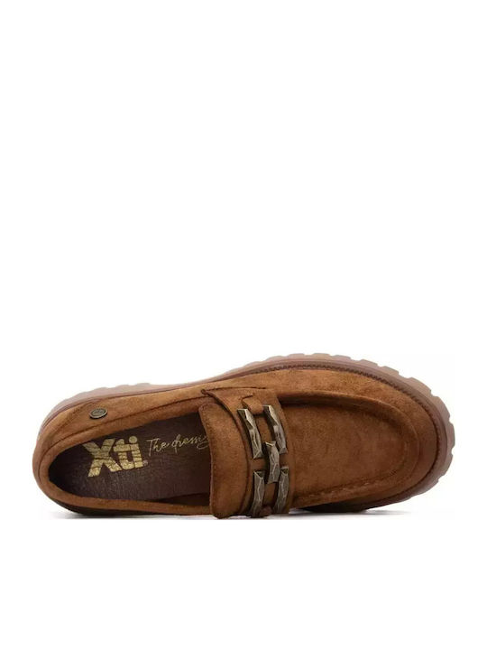 Women's Loafers in Brown Color