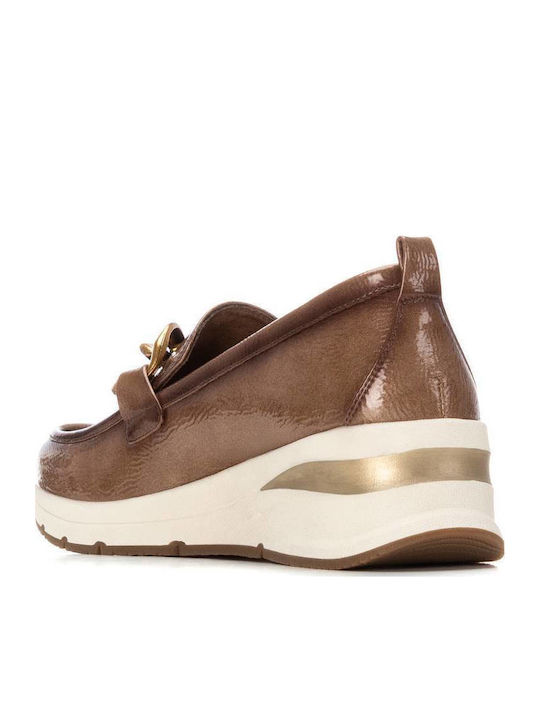 Γυναικεία Loafers σε Μπεζ Χρώμα