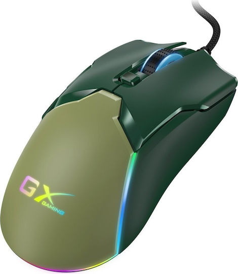 Genius Scorpion M700 RGB Gaming Mouse 7200 DPI Army Green