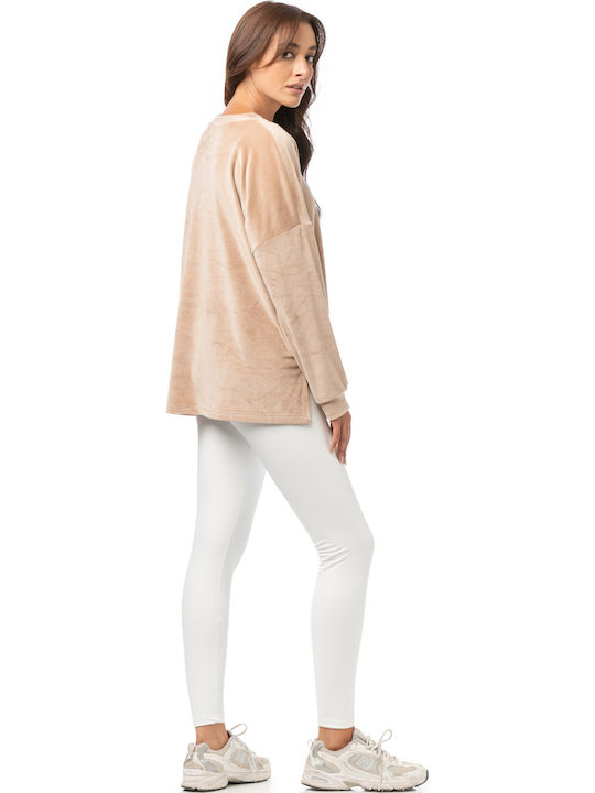 Täglich Frauen Lang Leggings White