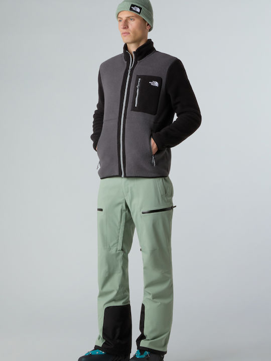 Ανδρική Ζακέτα Fleece Ανθρακί/γκρι