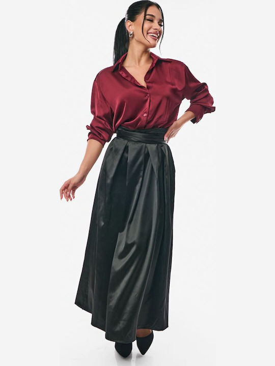 Satin,σατεν Rock Black