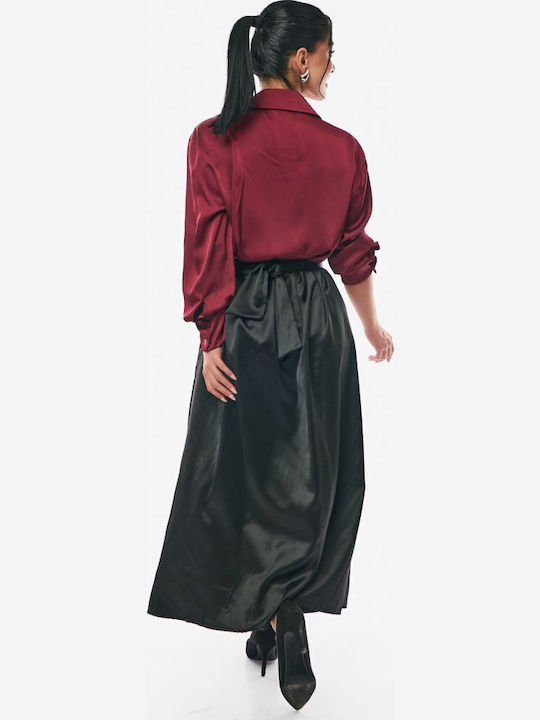 Satin,σατεν Rock Black