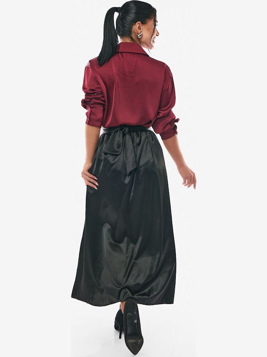 Satin,σατεν Rock Black