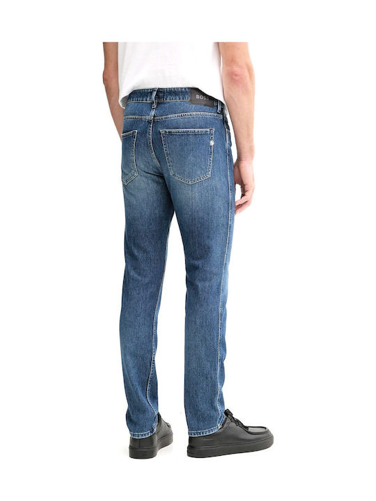 Men's Slim Fit Blue Jeans Pants