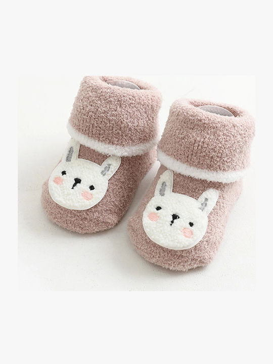 Babykids Детски чорапи Неплъзгащи се Pink