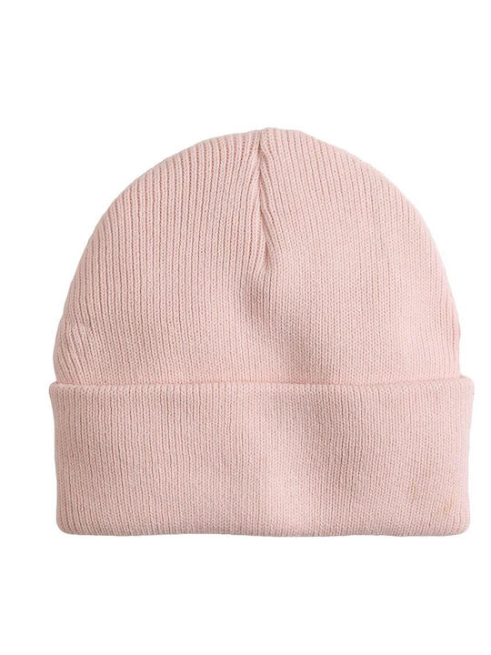 Beanie Frauen Beanie Gestrickt in Rosa Farbe