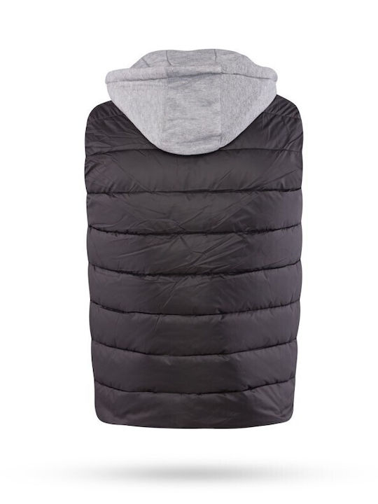 Sleeveless Jacket Puffer Black