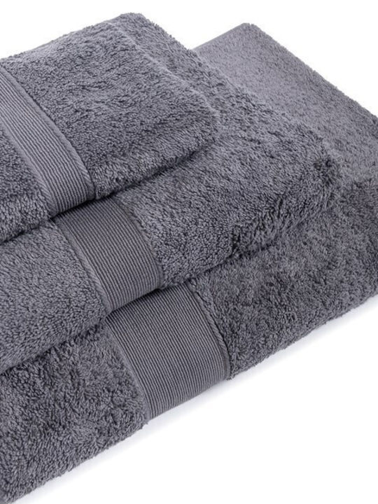 Naf Naf Πετσέτα Προσώπου 50x100εκ. Dk Grey