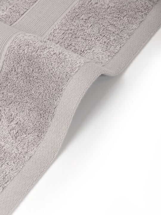 Naf Naf Badehandtuch 80x150εκ. Lt Grey