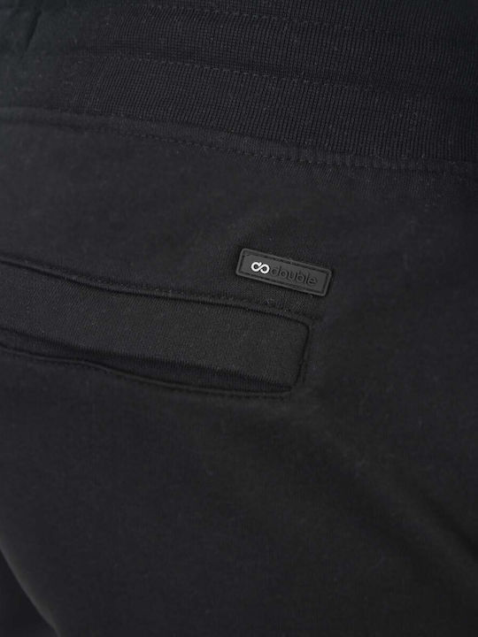 Cargo Παντελόνι Φόρμας με Λάστιχο Black