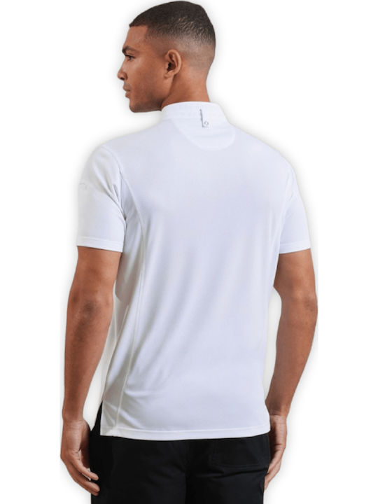 Premier Ανδρικό Διαφημιστικό T-shirt Κοντομάνικο White
