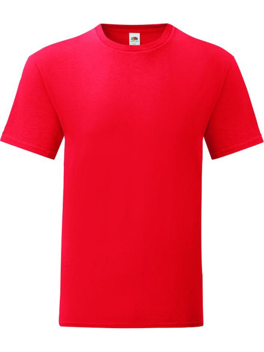 Fruit of the Loom Iconic Fruit Loom 150t Men's Short Sleeve Promotional T-Shirt Sunflower