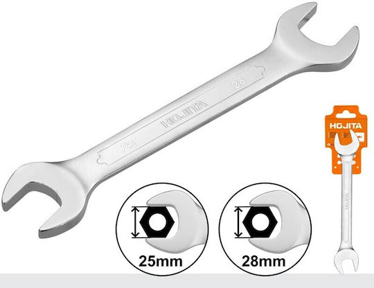 Double German Wrench 25x28mm