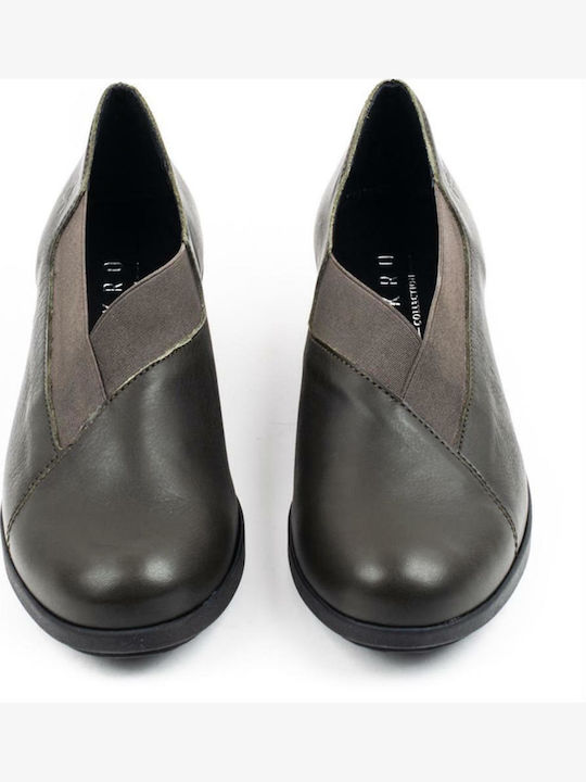 Women's Oxford Shoes Khaki
