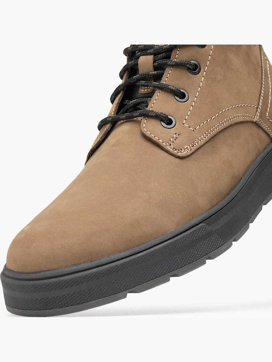 Leder Grün Stiefel