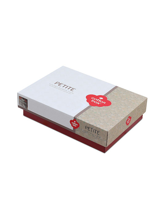 Cotton Box Bettbezug-Set Baumwolle Doppelbett mit 2 Kissenbezügen 200x220 Box 4 Red