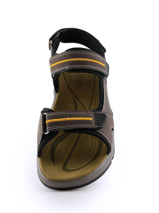 Herrensandalen in Braun Farbe