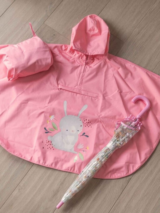 Sassi Παιδικό Αδιάβροχο Πόντσο My First Rain Poncho Fluffy Bunny