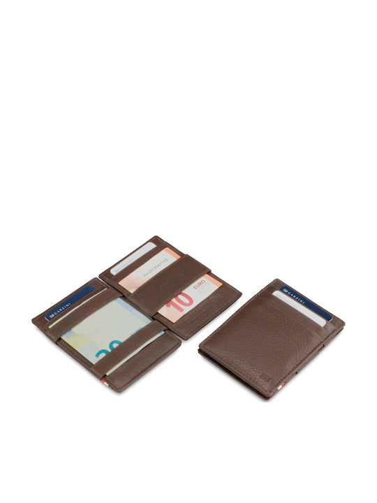 Essenziale Leather Men's Wallet Classic with RFID Brown