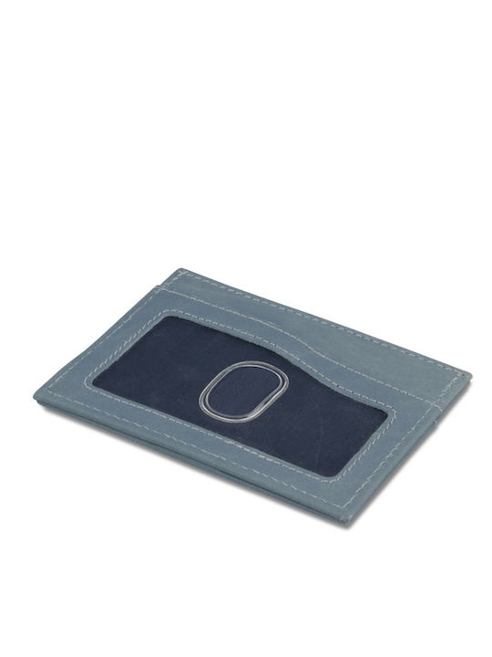 Leggera Leather Men's Wallet Classic with RFID Blue