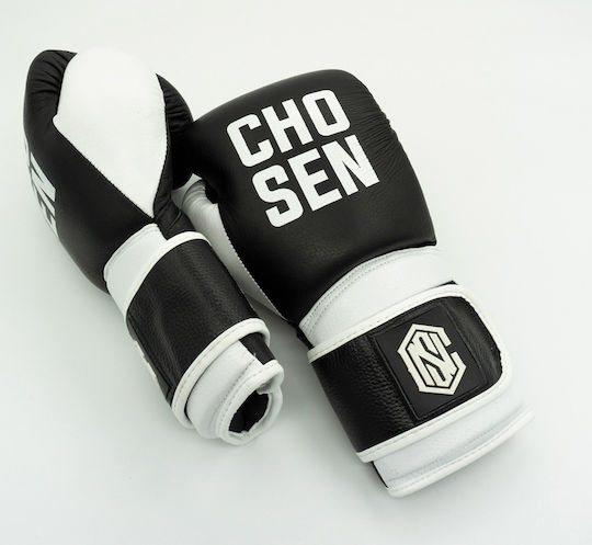 Chosen Boxing Gloves Leather for Competition Black