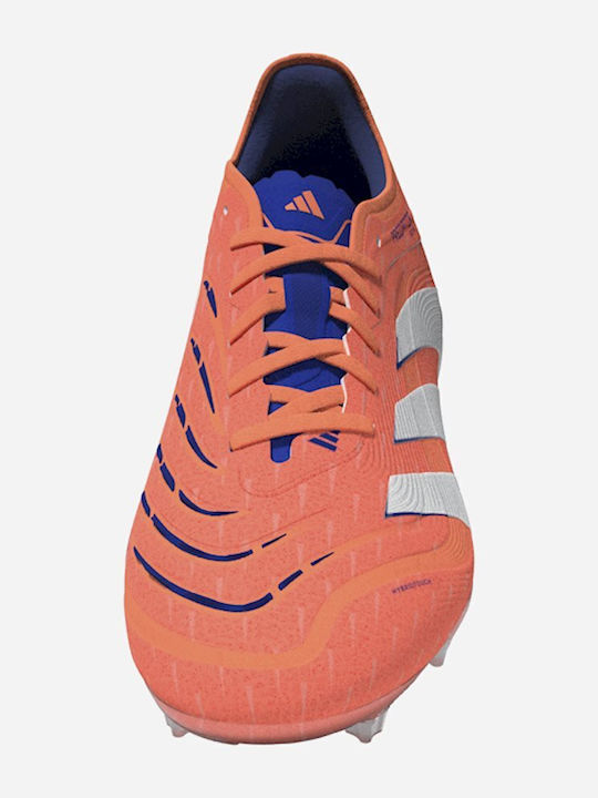adidas Predator Pro Football Shoes with Cleats Orange