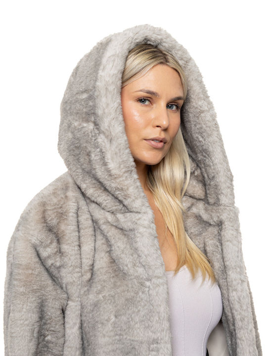 Дамска кожухарка Grey