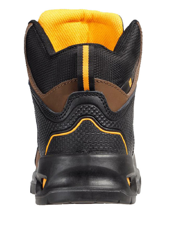 Stenso Wasserdicht Stiefel Sicherheit Braun S3 mit Zertifizierung HI,SR