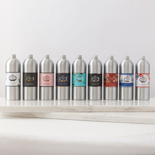Castelbel Tile Collection Santal Tonka Diffuser Refill 900ml Liquid Replacement Home Fragrance Container