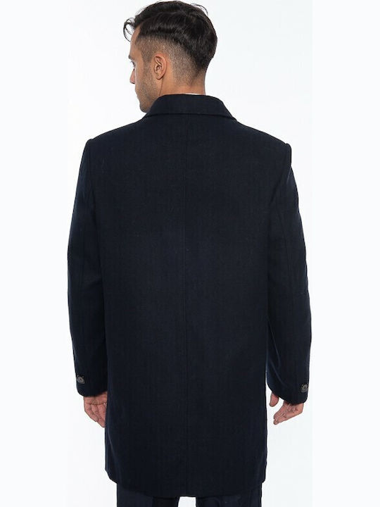 Herren Mantel Blue