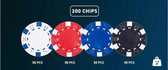 Σετ 200 Μάρκες Poker