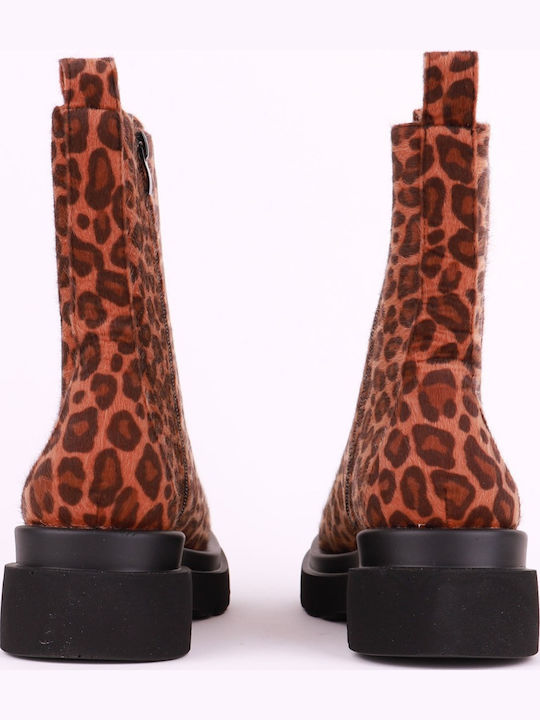 Damen Chelsea Stiefeletten Mehrfarbig