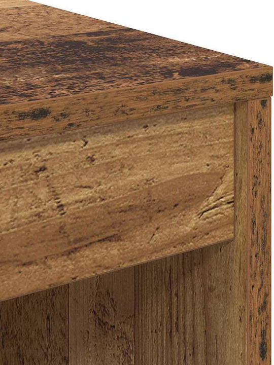 Desk Wooden Old Wood 90x40x76cm