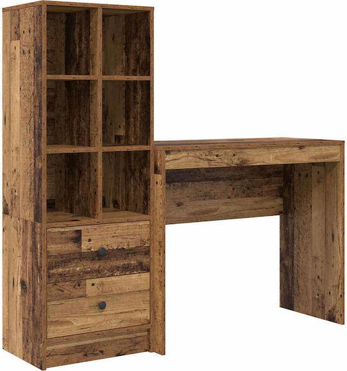Desk Wooden Old Wood 90x40x76cm