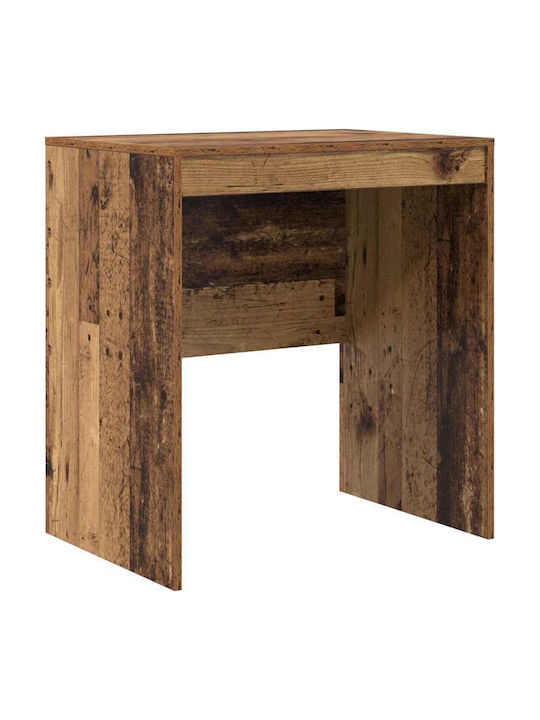 Schreibtisch Holz mit Bücherregal Old Wood 70x50x76cm
