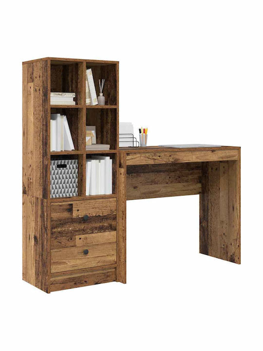 Desk Wooden Old Wood 90x40x76cm