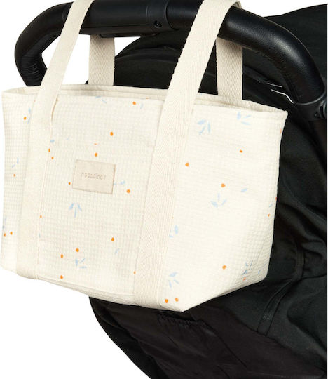Nobodinoz Beige Stroller Bag Opera