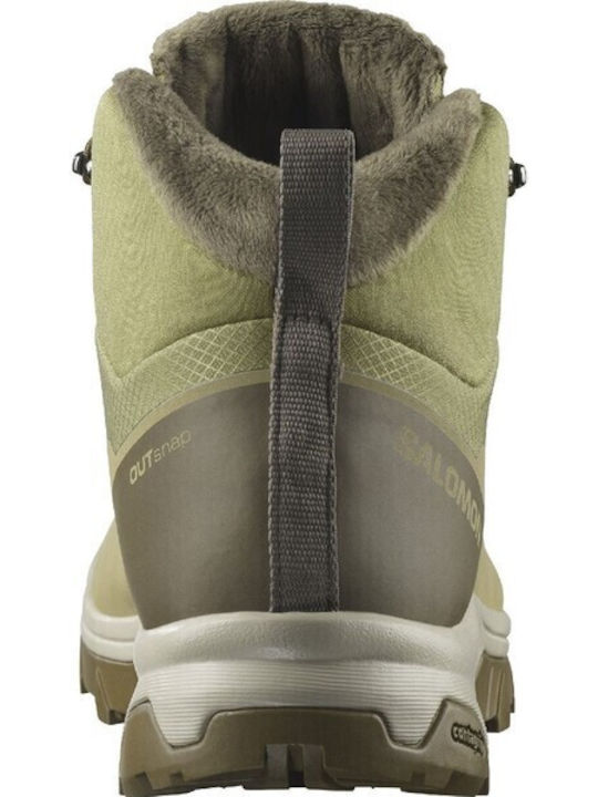 Salomon Outsnap Cswp Men's Waterproof Gray Hiking Boots