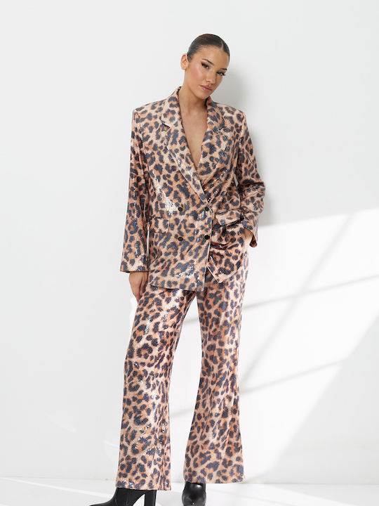 Дамски Leopard Костюм