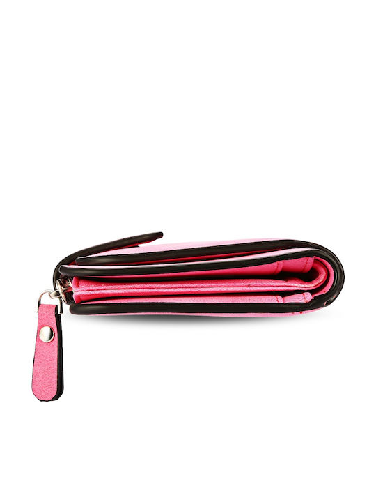 Leder Damen Geldbörse Klassisch Rosa
