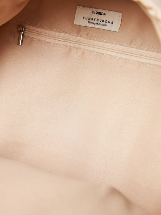 Funky Buddha Backpack Μπεζ
