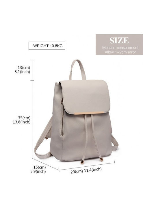 Miss Lulu Backpack Γκρι