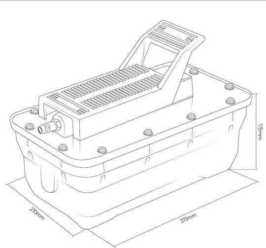 Jbm Pompă Hidropneumatică 2.3l 8kg
