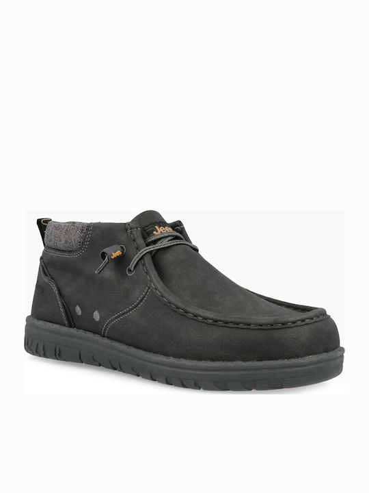 Jeep Footwear Μποτάκια Casual Γκρι JM52112A-096