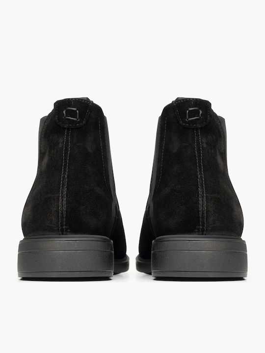 Piele Negru Ghete barbati