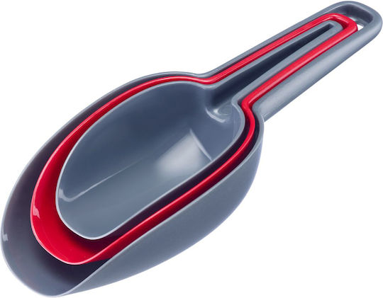 Westmark Set 3 Stück Kunststoff Lebensmittelschaufeln ''trionale'' 50 100 150 ml 90902270