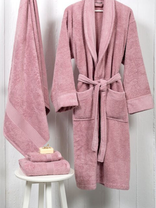 Naf Naf Bonjour Bademantel Lilac