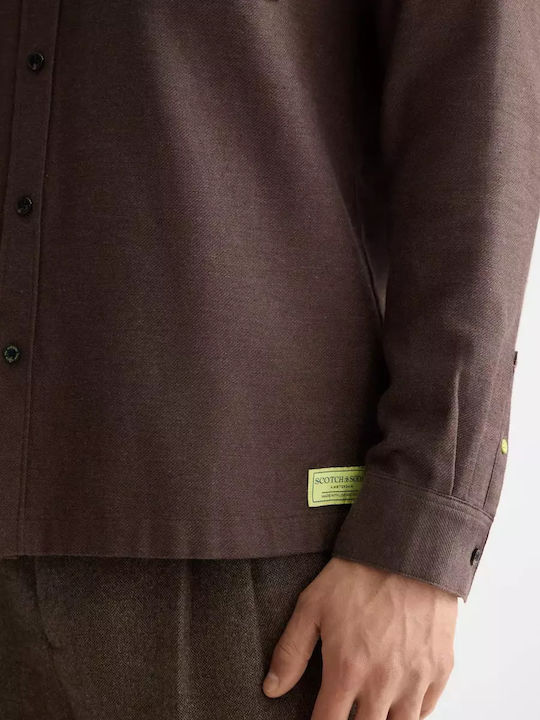 Long-sleeved Shirt Brown